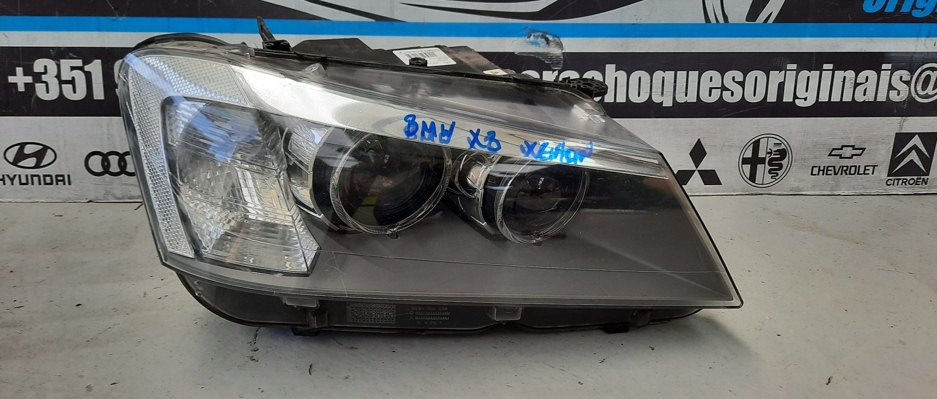 Peças - Otica Farol Bmw X3 F25 Xenon