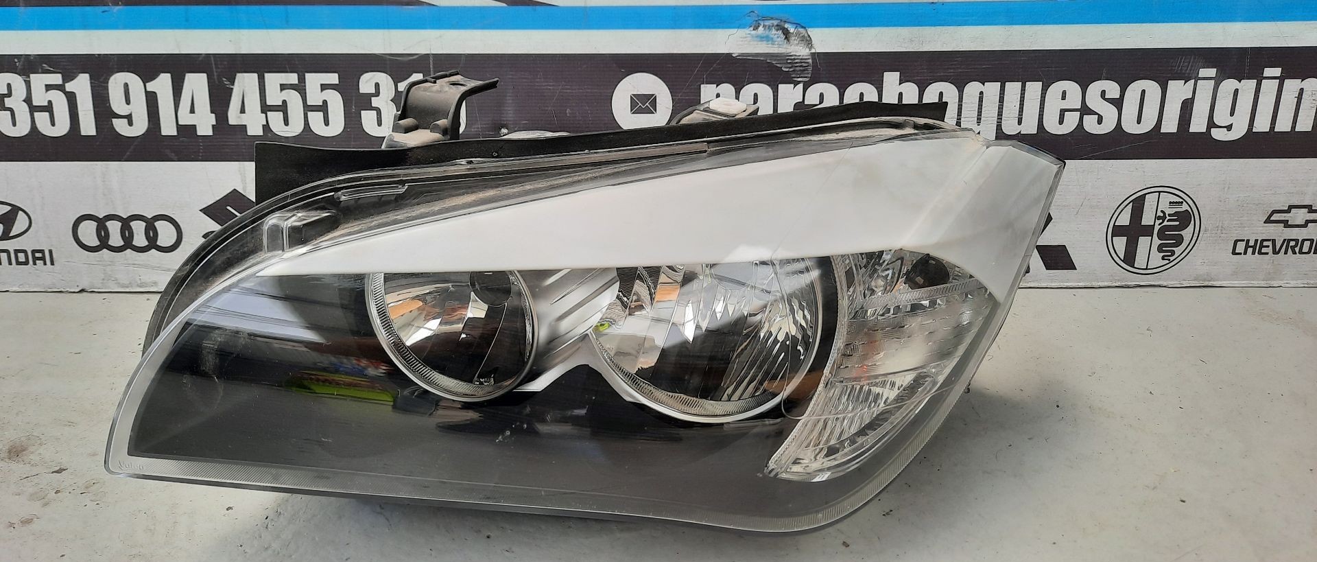 Peças - Otica Farol Bmw X1 E84 Halogenio