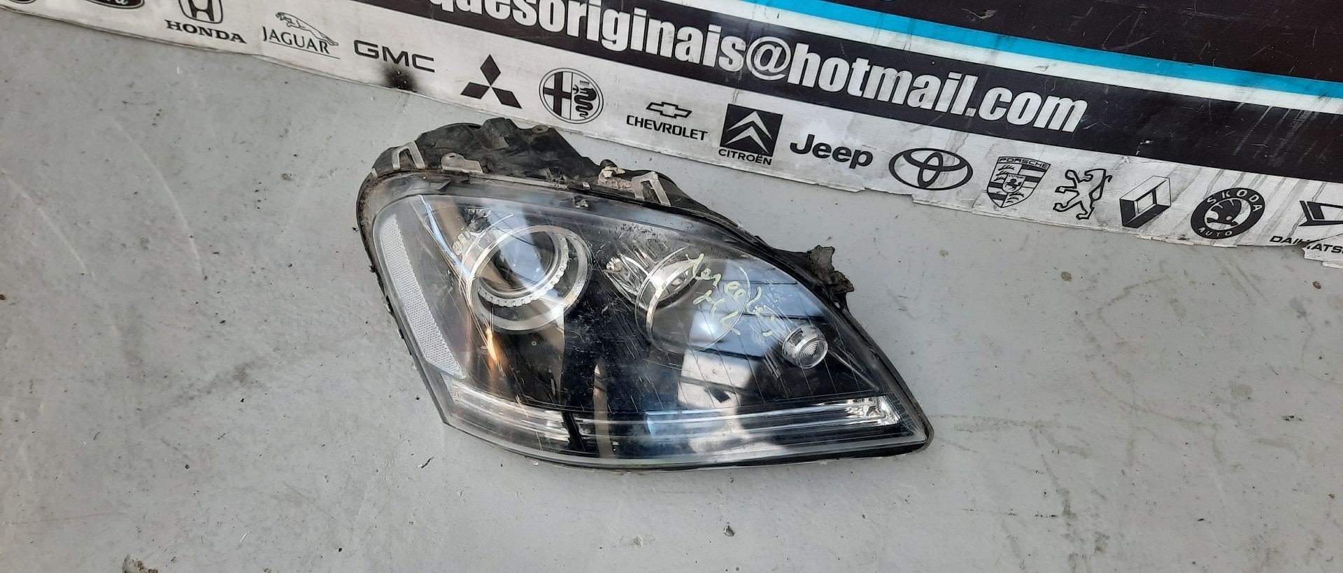 Peças - Otica Farol Xenon Mercedes Ml W164