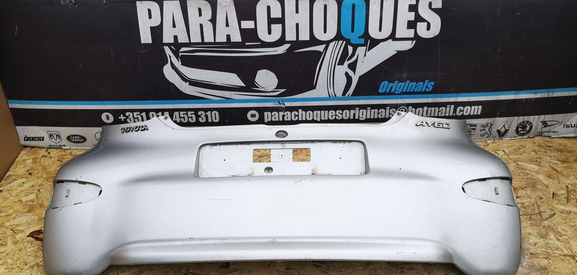 Peças - Parachoques Toyota Aygo 05-14