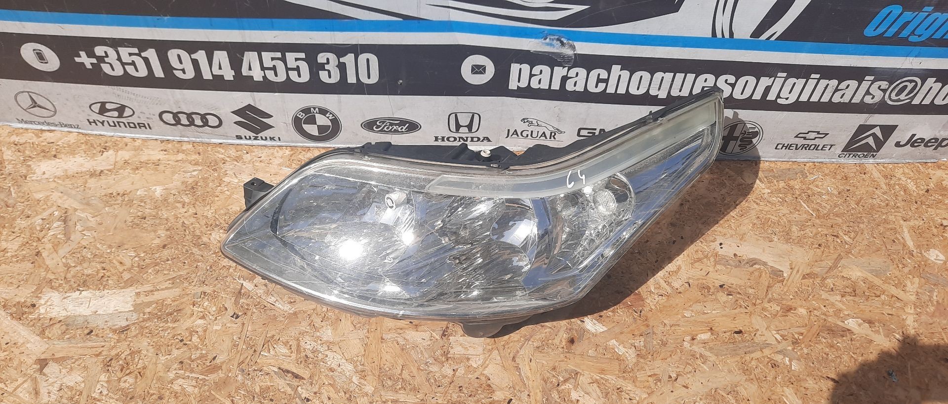 Peças - Farol Otica Citroem C4