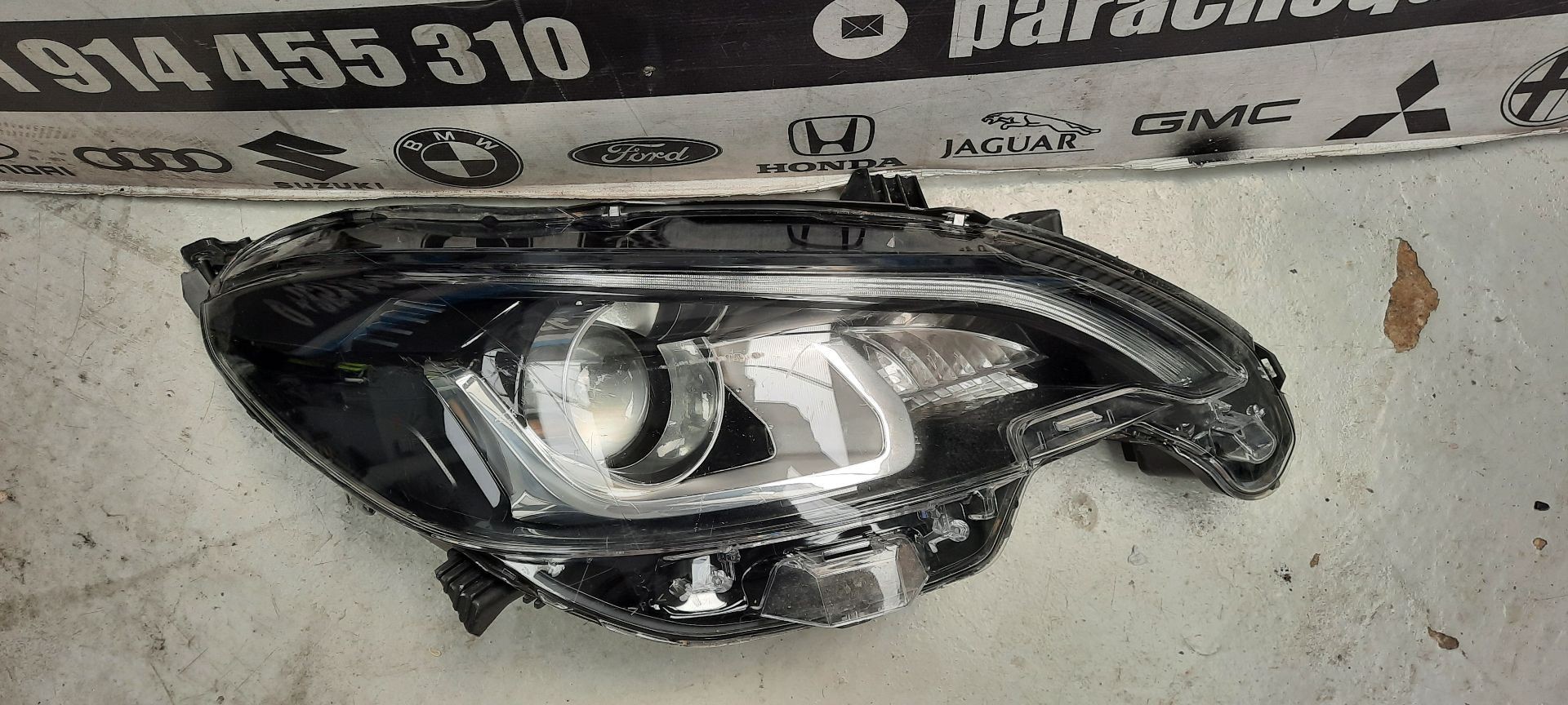 Peças - Otica Farol Led Xenon Peugeot 2008